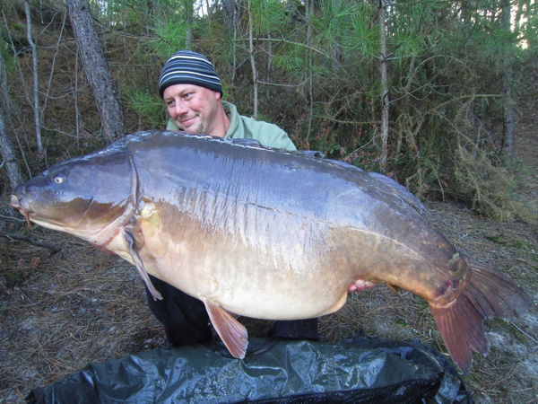 Chris met een fantastische Rainbow spiegel uit een eerdere sessie.