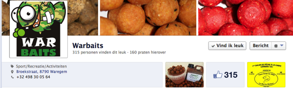 Warbaits Facebook