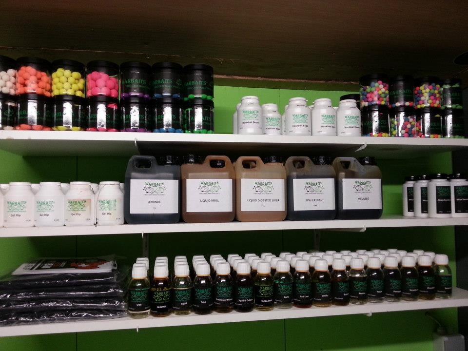 Warbaits overzicht producten