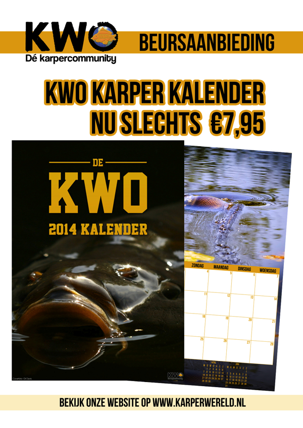 KWO Beursaanbiedingen A4 kalender