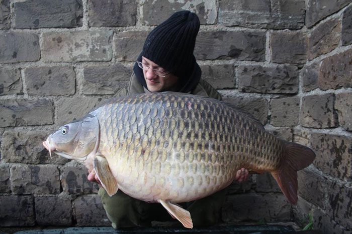 Frans 'Eindbaas' van Maanen ving weer een serie schubs om van te watertanden!