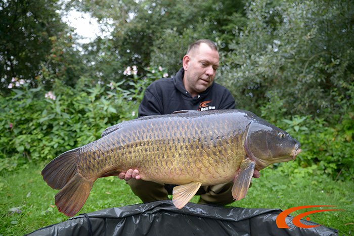 Een kanon van een vis. Gevangen op een grote voerstek.
