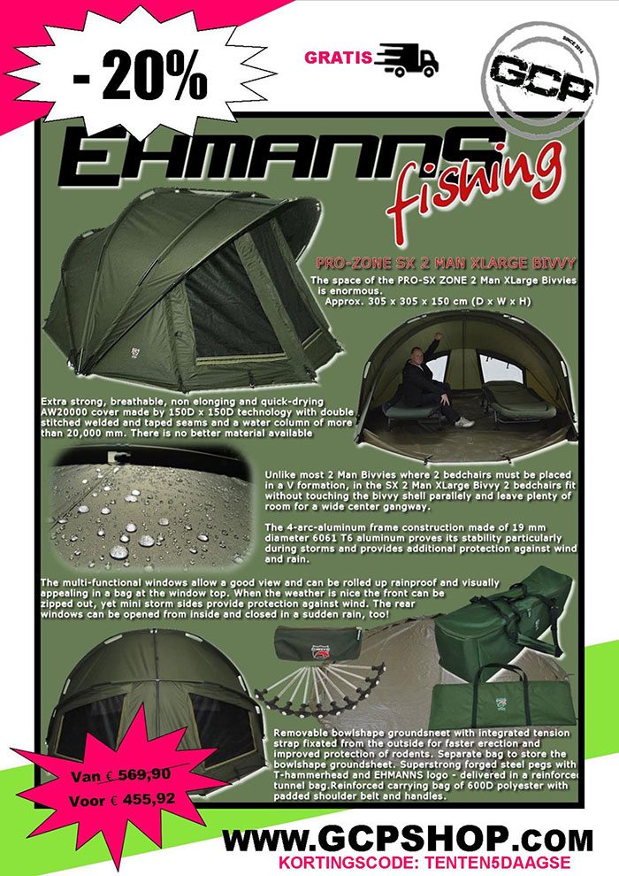 PROZONE-SX-2-man-XLtenten5daagse