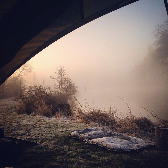 Demien Regtop: Overdag T-shirtjes weer, maar 's nachts koude voetjes ;-)