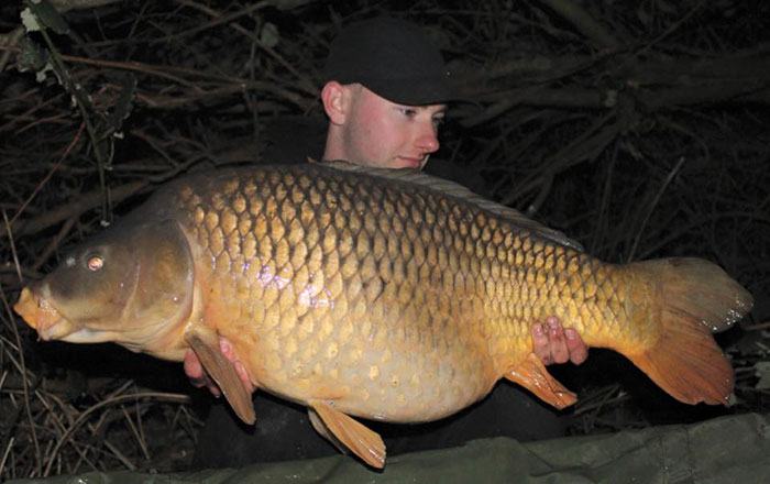 Ook deze mooie schub kwam langs bij Jake!