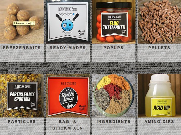 Dreambaits-assortiment