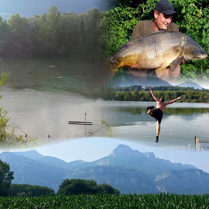 Een mooie collage van een (warme) Franse trip waarin er heel veel tegen zat...