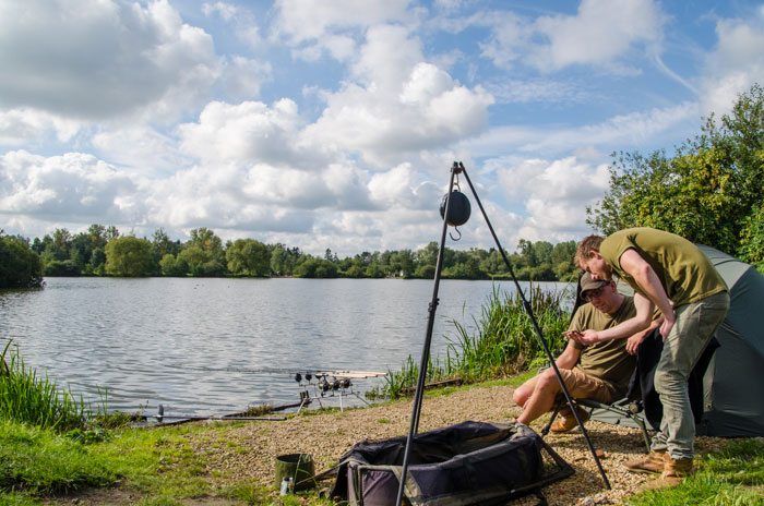 Rod's out, laat die karpers maar komen!