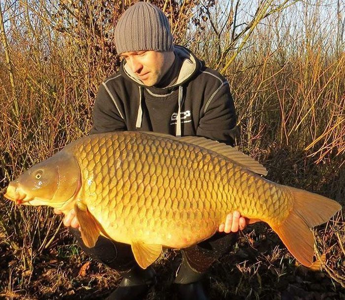 Jeroen Helfferich, mede-eigenaar van GCP, met een fraaie winterschub.