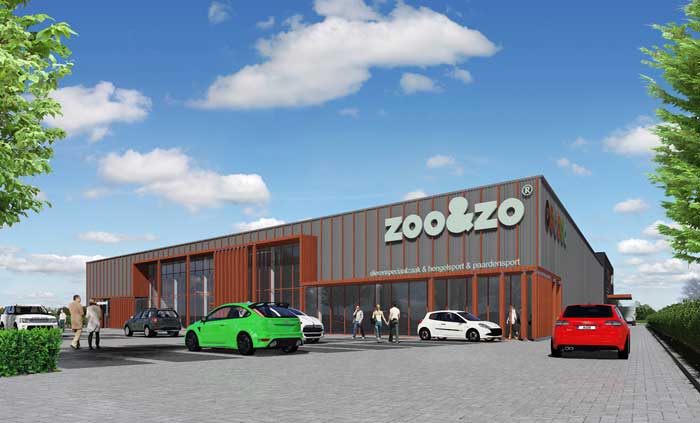 Een eerste indruk van hoe het nieuwe pand moet worden