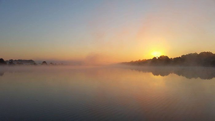 Zonsopkomst-sunrise-lac-de-villedon