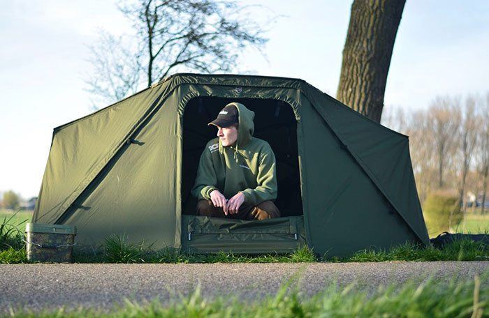 Prozone Sniper brolly met front paneel.