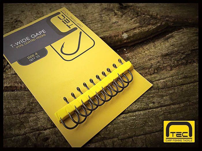 Alle haken van NTEC zijn voorzien van Teflon coating en praktisch verpakt.