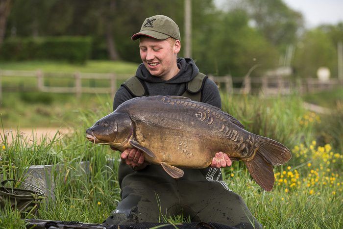 Een Franse buffel voor Jop die het uiterste van de hengel vergde!
