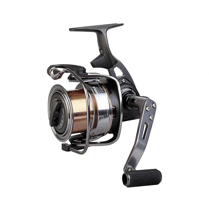 De nieuwe Okuma Trio Rex; ideaal voor het vissen op grote afstanden.