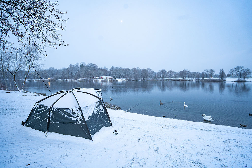 Sneeuw in de winter